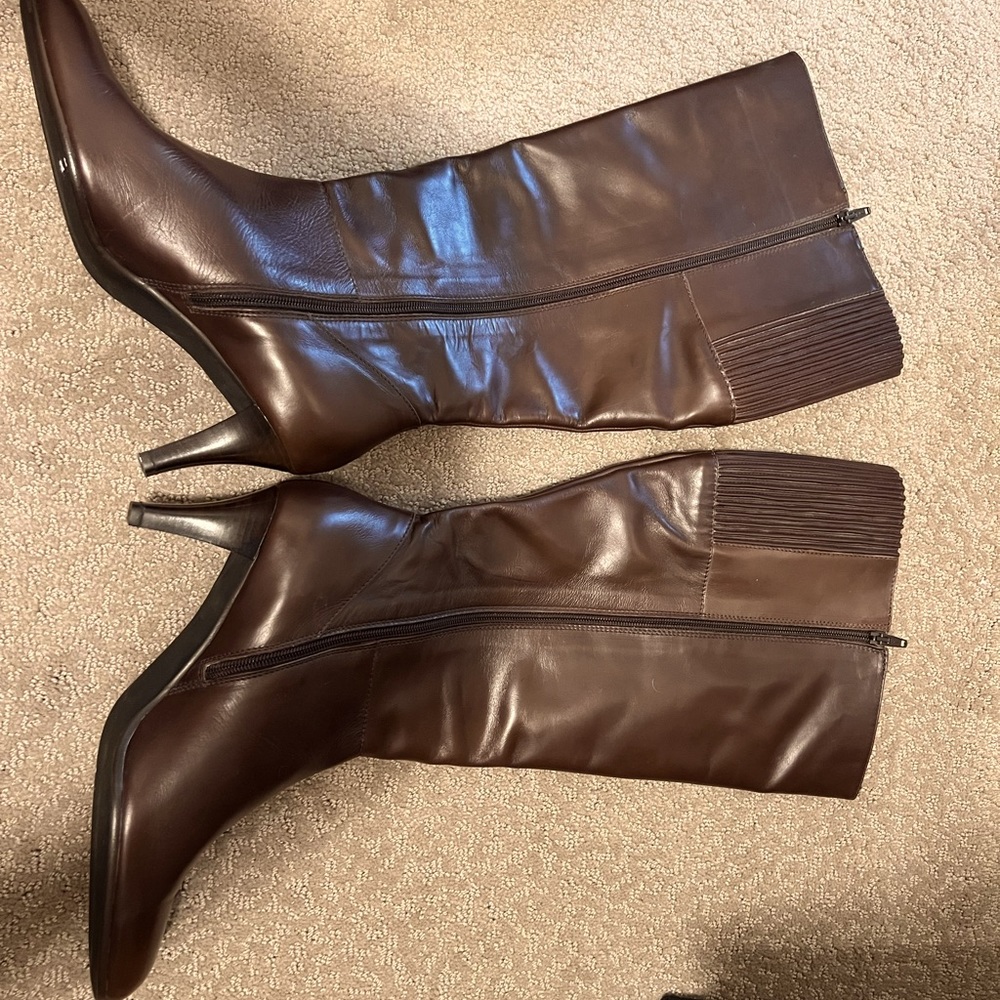 Eddie Bauer Tall Boots - wide calf style - size 10